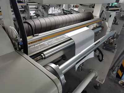 Máquina rebobinadora de rollos de papel FJ-J