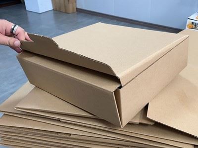 Máquina de plegado y encolado de cajas de cartón automática de alta velocidad HZH-FB