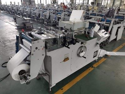 Máquina troqueladora de etiquetas adhesivas (logo) WQM-320