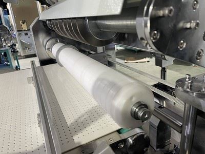 Máquina de etiquetado y corte automático de tubos de papel (con pegamento blanco), WT-580X