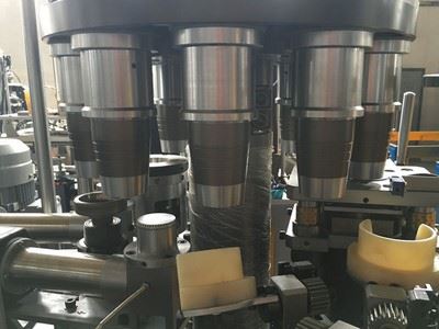 Máquina para fabricar vasos de papel de velocidad media JBZ-12D