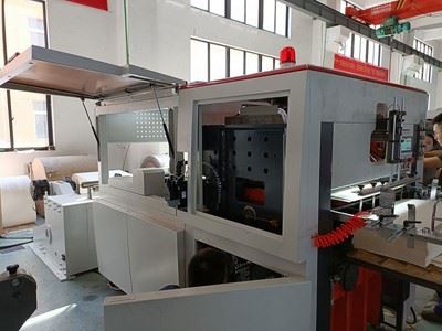 Máquina troqueladora de carrete de papel (máquina punzonadora de vasos de papel)