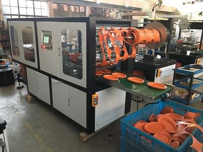 Máquina para hacer tapas de plástico HLD-450Z