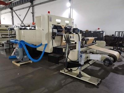 Máquina cortadora rotativa de láminas
