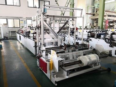 Máquina de fabricación de bolsas de sellado de tres lados, 400A