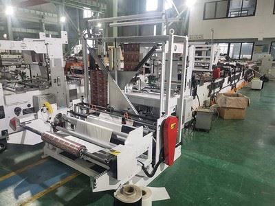 Máquina de fabricación de bolsa laminada multifuncional de servicio pesado, 600C+CS
