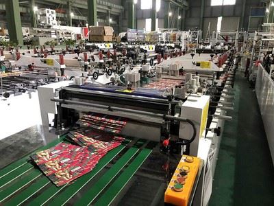 Máquina para fabricación de bolsa, 600C+FD