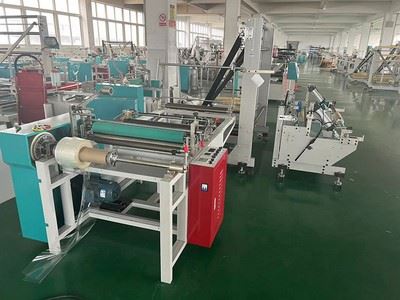 Máquina para fabricar bolsas para envasado de flores DRQ-F