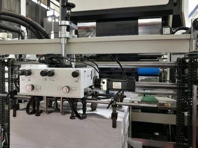 Máquina de laminación vertical multifuncional automática con corte con cuchilla caliente, FM-H