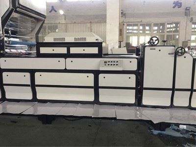 Máquina de laminación vertical multifuncional automática con corte con cuchilla caliente, FM-H