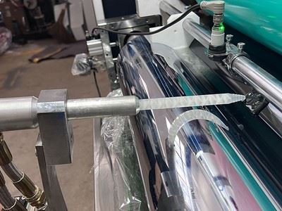Máquina de laminación de película sin solventes